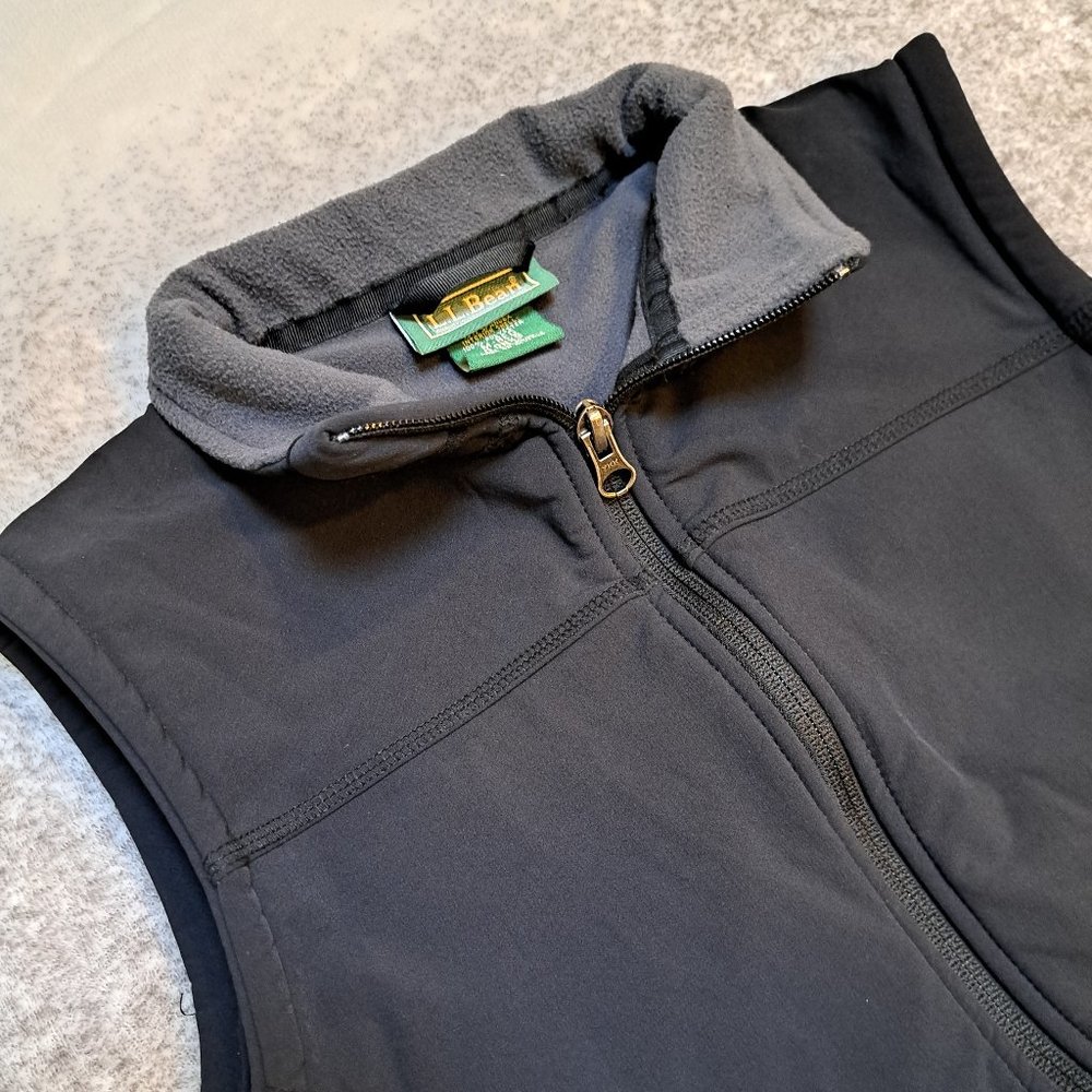 L.L. Bean Women's Fleece Lined Vest  - Size M - Black